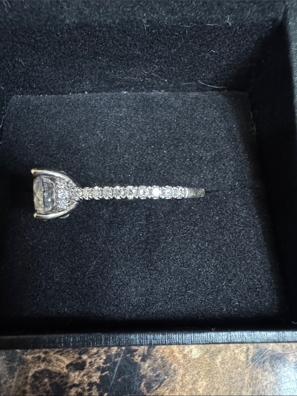 Now+Forever Lab-Grown Diamond Round-Cut Engagement Ring 2.5 ct tw 14K White Gold - Picture 3 of 5